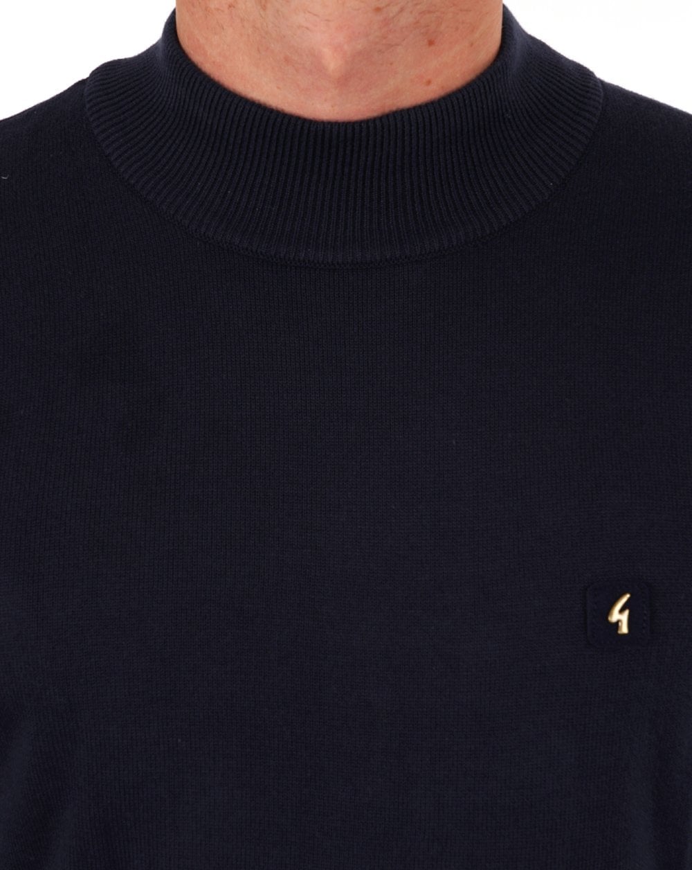 Gabicci Vintage Duke Rollkragenpullover, Marineblau