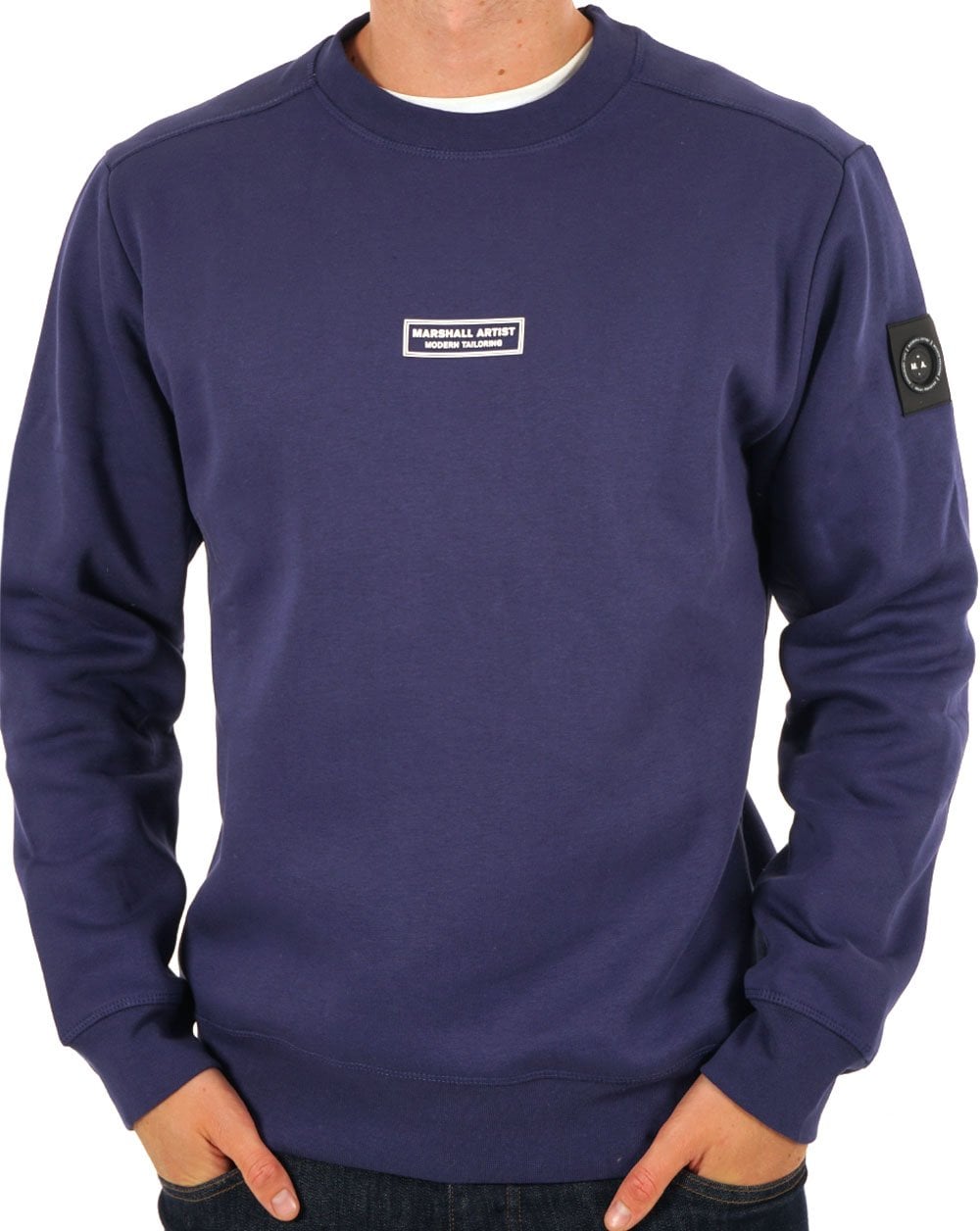 Marshall Artist Siren Crew Sweatshirt Monarch Blue