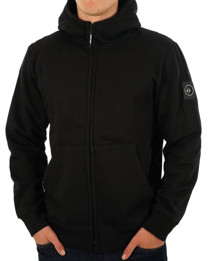 Marshall Artist – Siren – Kapuzenpullover mit durchgehendem Reißverschluss, Schwarz