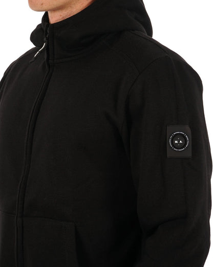 Marshall Artist – Siren – Kapuzenpullover mit durchgehendem Reißverschluss, Schwarz