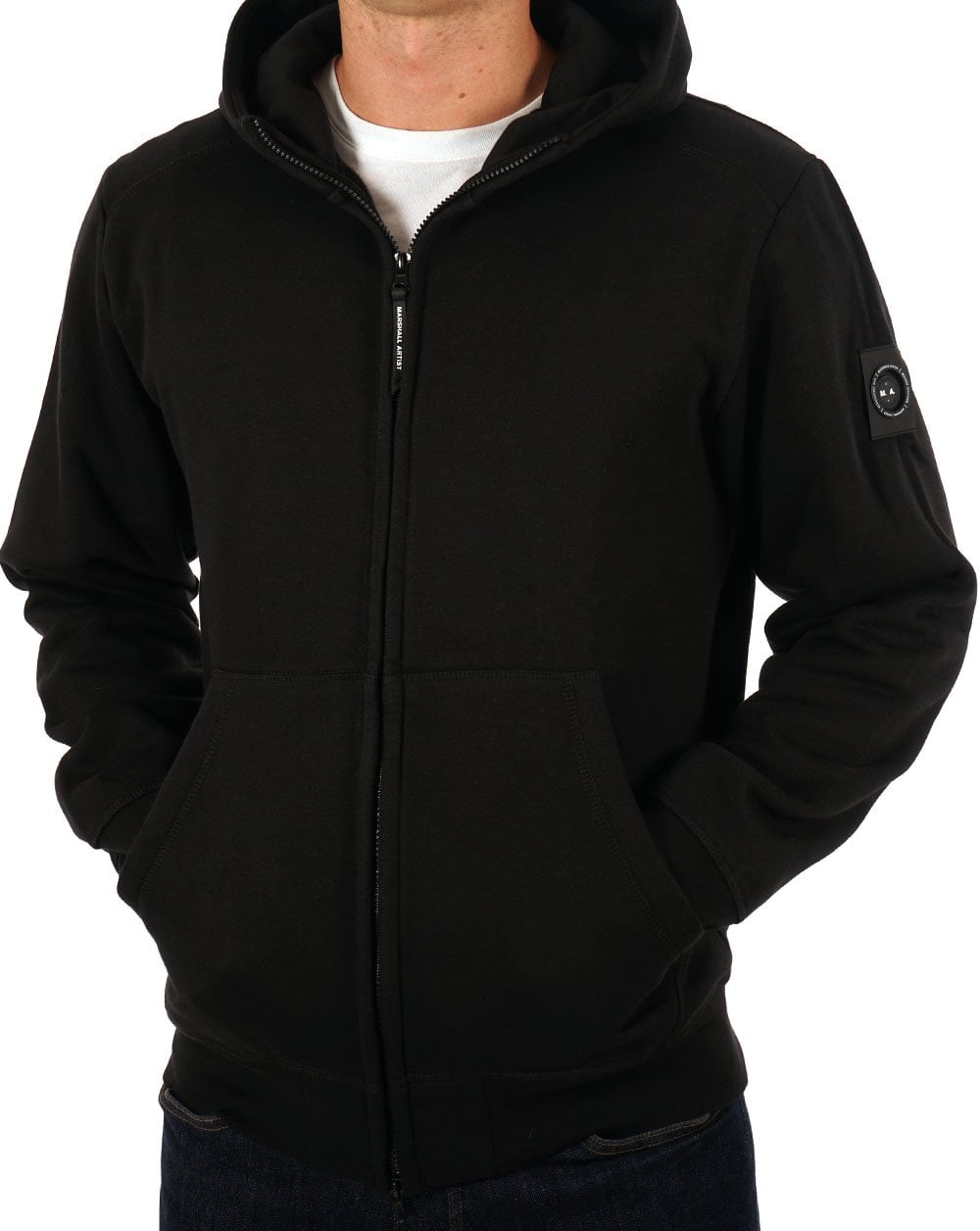 Marshall Artist Siren Full Zip Hoodie Black