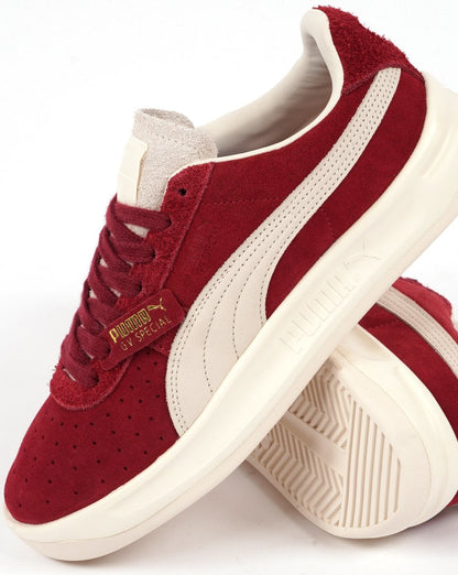 Puma GV Special Sneaker Dunkelrot Weiß