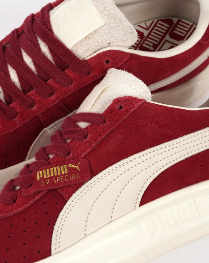 Puma GV Special Sneaker Dunkelrot Weiß