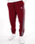 Sergio Tacchini 2 Stripe Track Pants Claret Blue