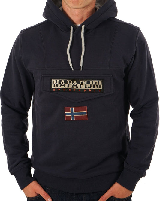 Napapijri Napapijri Burgee Winter Hoody Marineblau