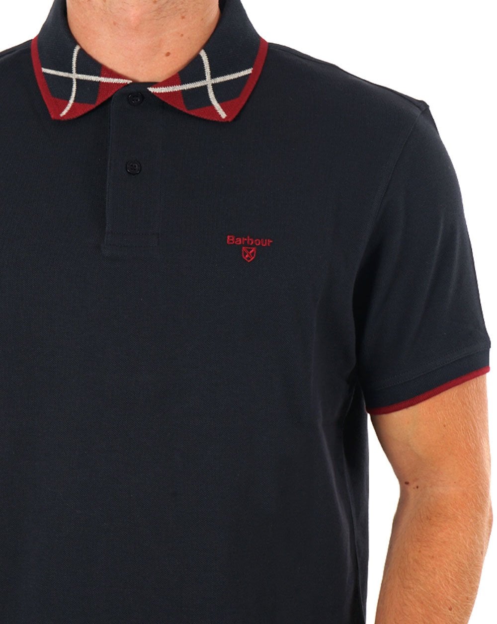 Barbour Brodie Poloshirt Marineblau