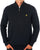 Lyle & Scott Merino Quarter Zip Jumper Navy