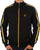 Trojan Contrast Zip Track Top Black