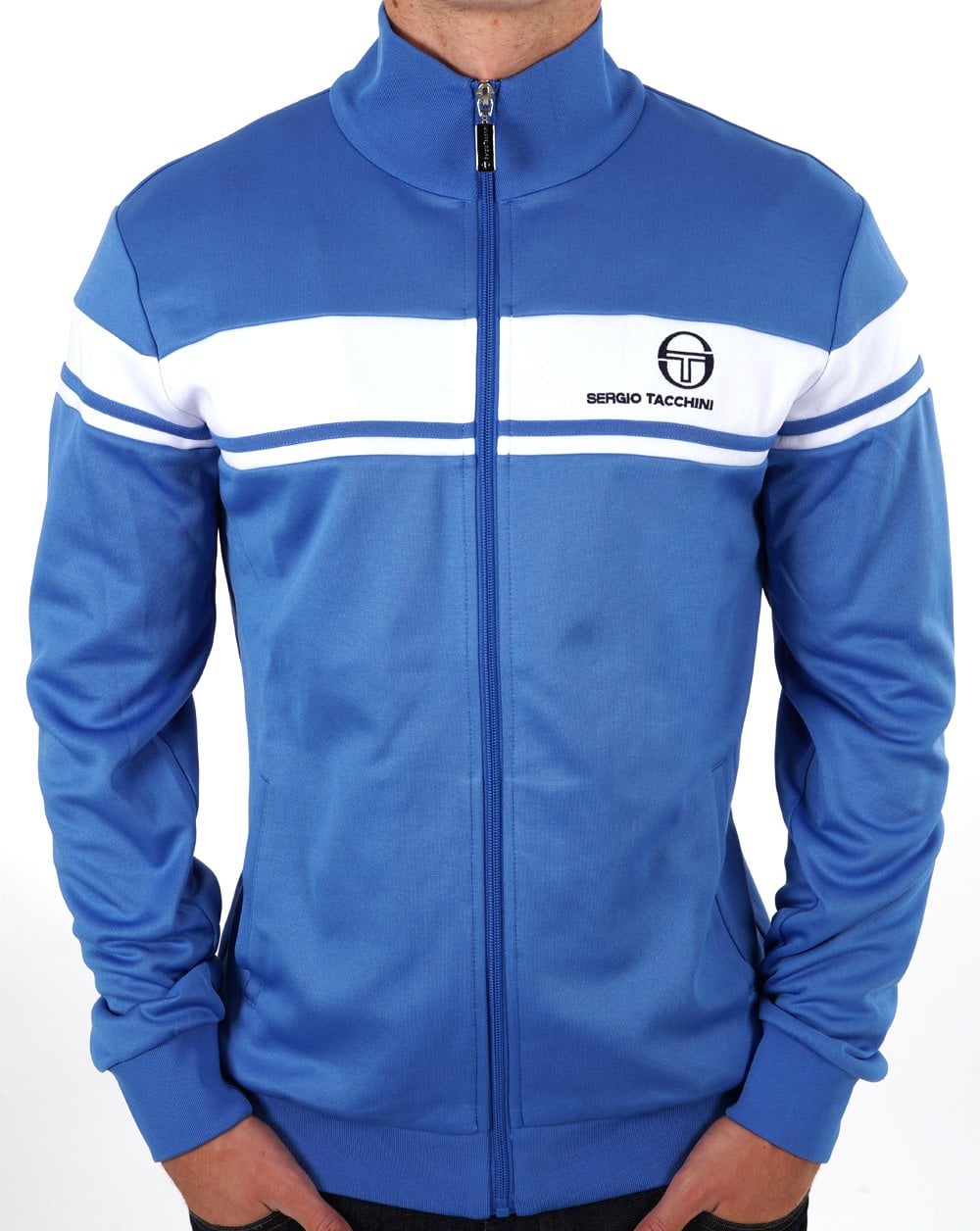 Sergio Tacchini Masters Trainingsjacke Blau/Weiß