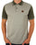 Trojan Geometric Panel Polo Army Green