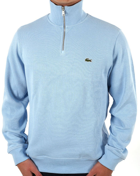 Lacoste Half Zip Sweatshirt Sky Blue