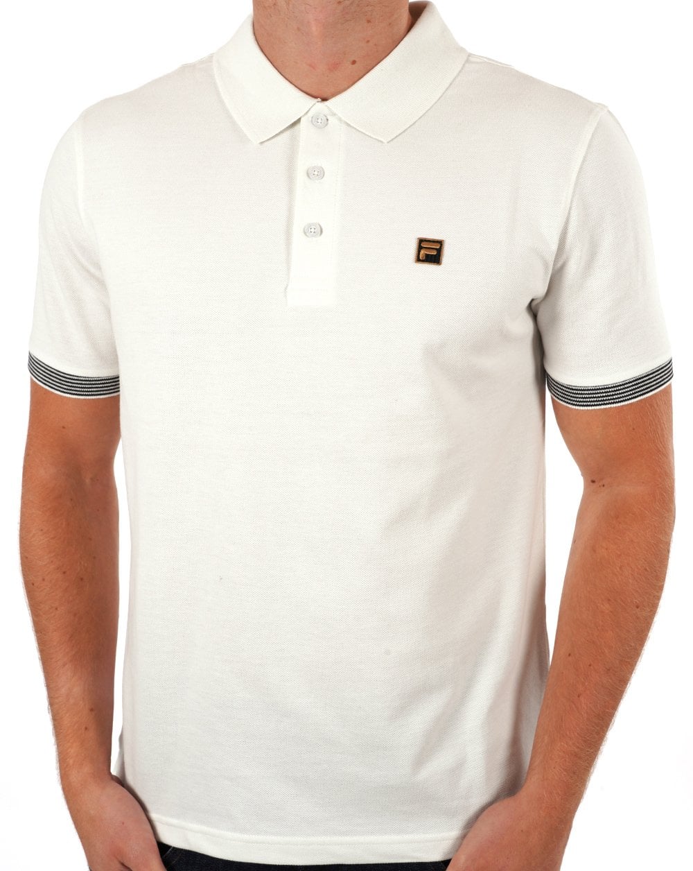 Fila Gold Poloshirt Off White