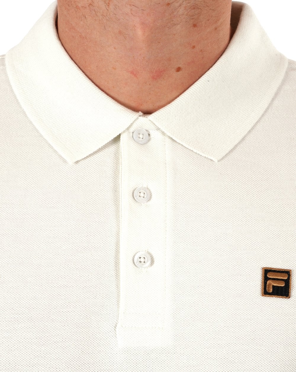 Fila Gold Poloshirt Off White