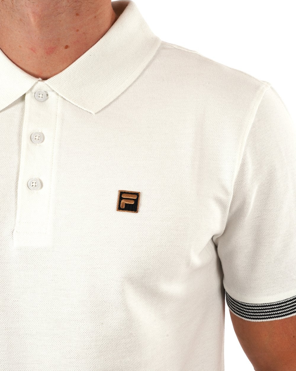 Fila Gold Poloshirt Off White