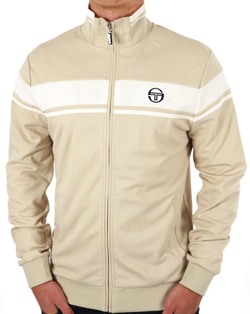 Sergio Tacchini Masters Trainingsjacke Stein/Gardenie