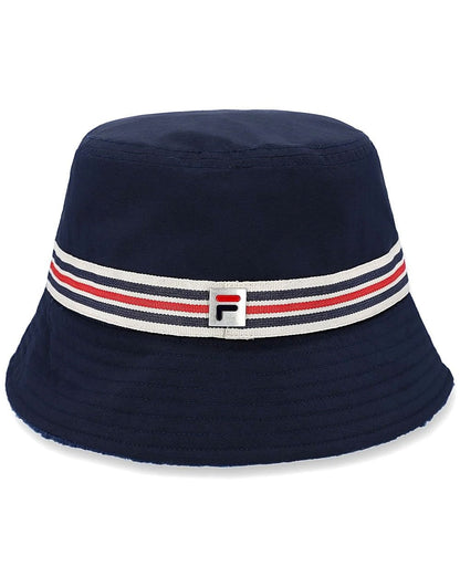 Fila Vintage Norris Winter Bucket Hat Marineblau
