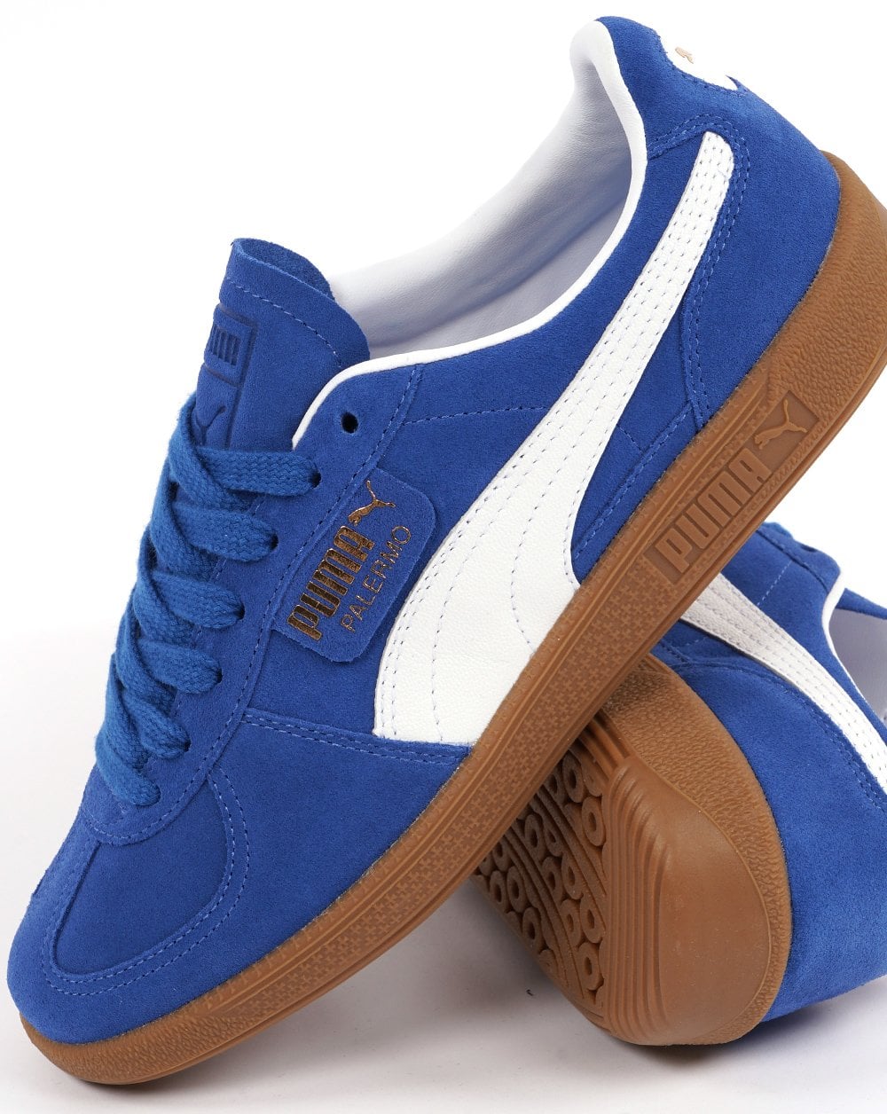 Puma Palermo Trainer Blau/Weiß