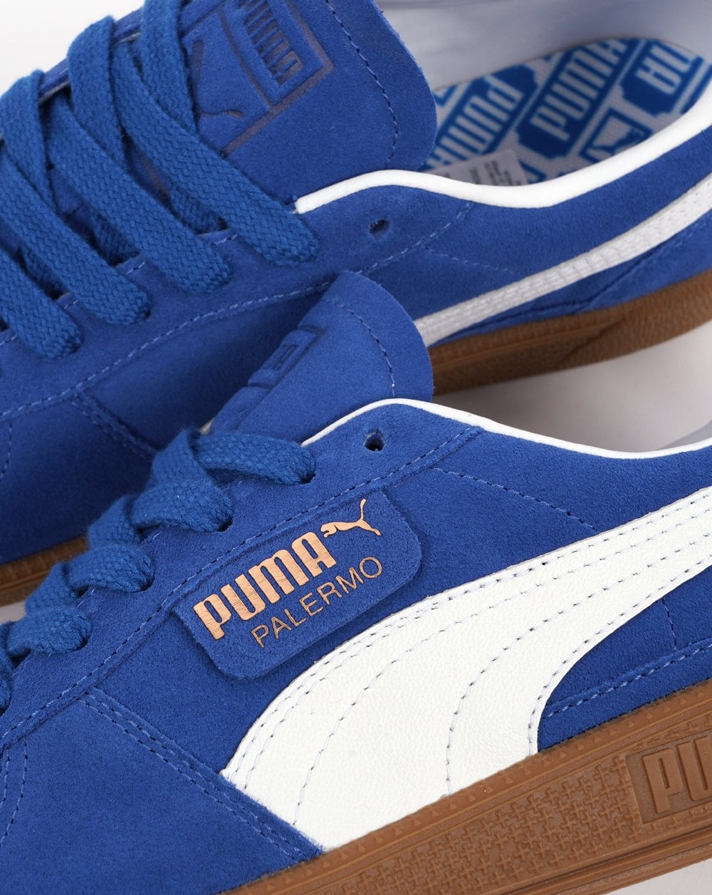 Puma Palermo Trainer Blau/Weiß