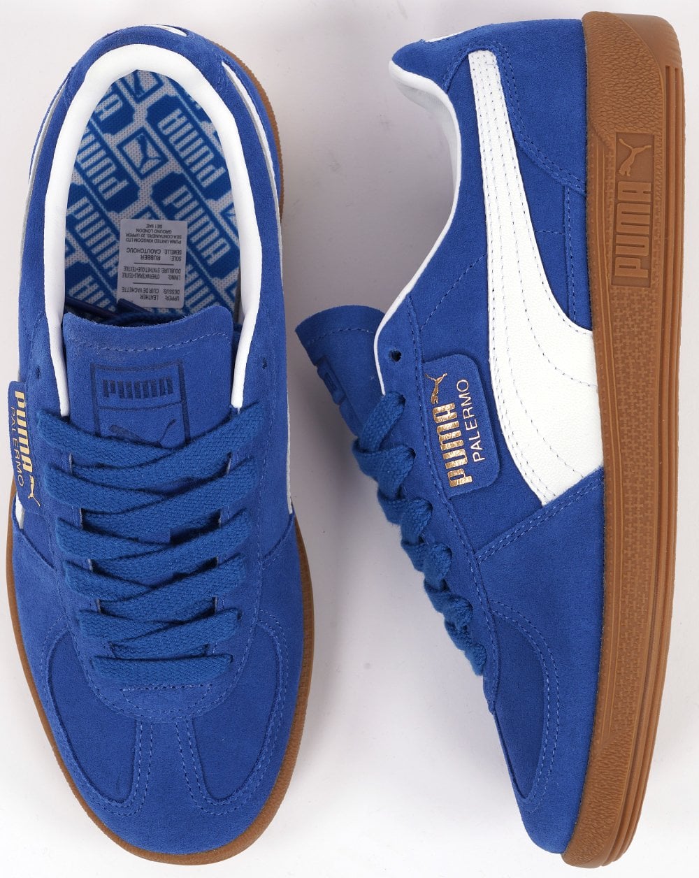 Puma Palermo Trainer Blau/Weiß