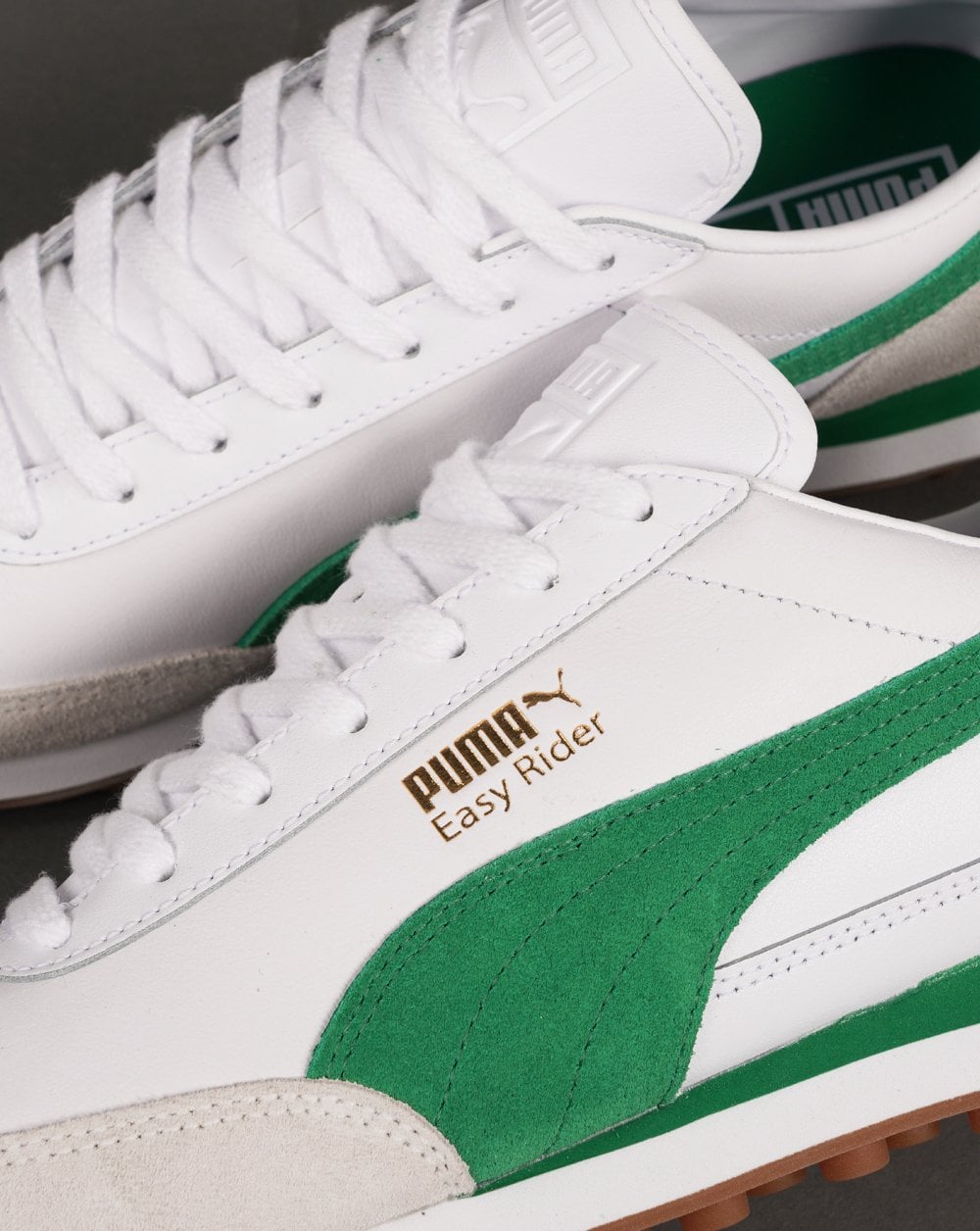 Puma Easy Rider Mix Sneakers Weiß/Archivgrün