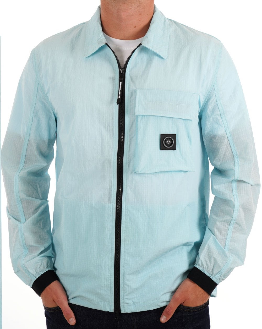 Marshall Artist Nevado Overshirt Himmelblau