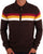 Icons Gallagher Zip Thru Knit Chocolate
