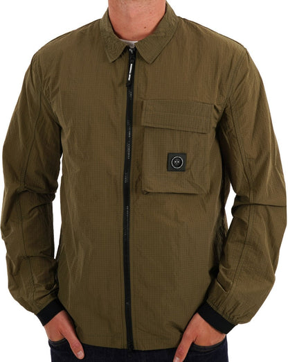 Marshall Artist Nevado Overshirt Khaki Grün