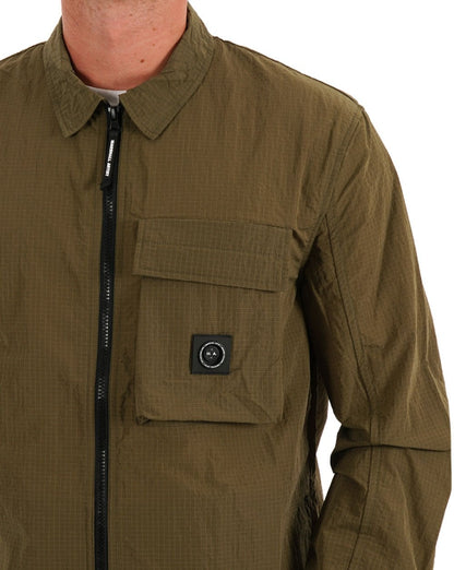 Marshall Artist Nevado Overshirt Khaki Grün