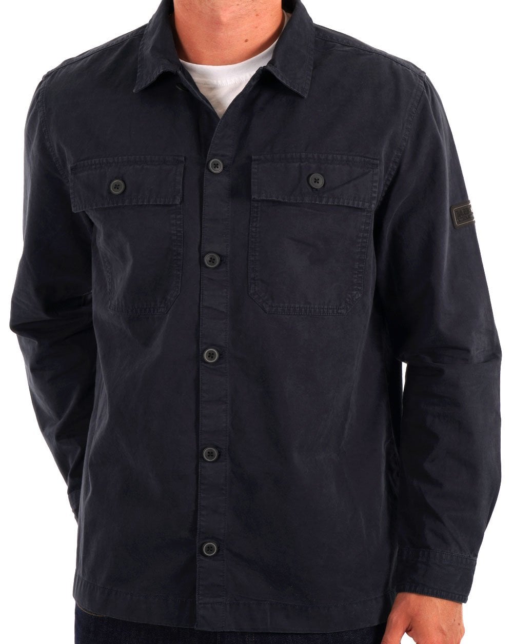 Barbour International Arlo Überhemd Marineblau