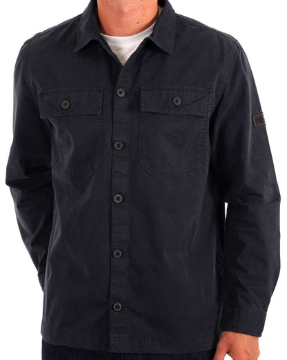Barbour International Arlo Überhemd Marineblau