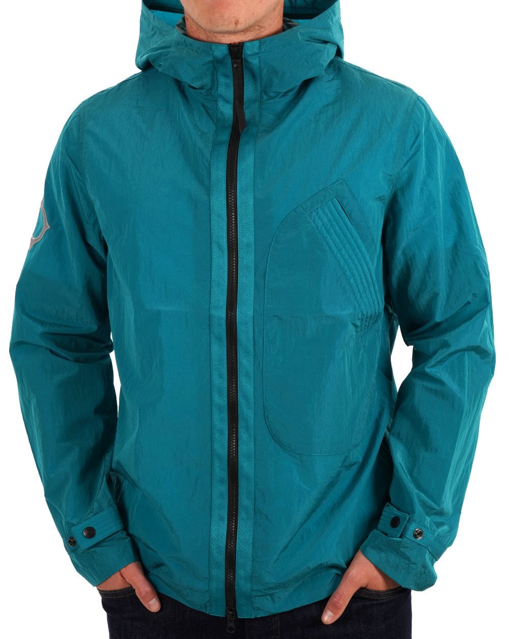 MA.STRUM Guard Kapuzenjacke Seeblau