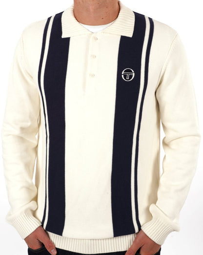 Sergio Tacchini Young Line Knit Gardenia Navy