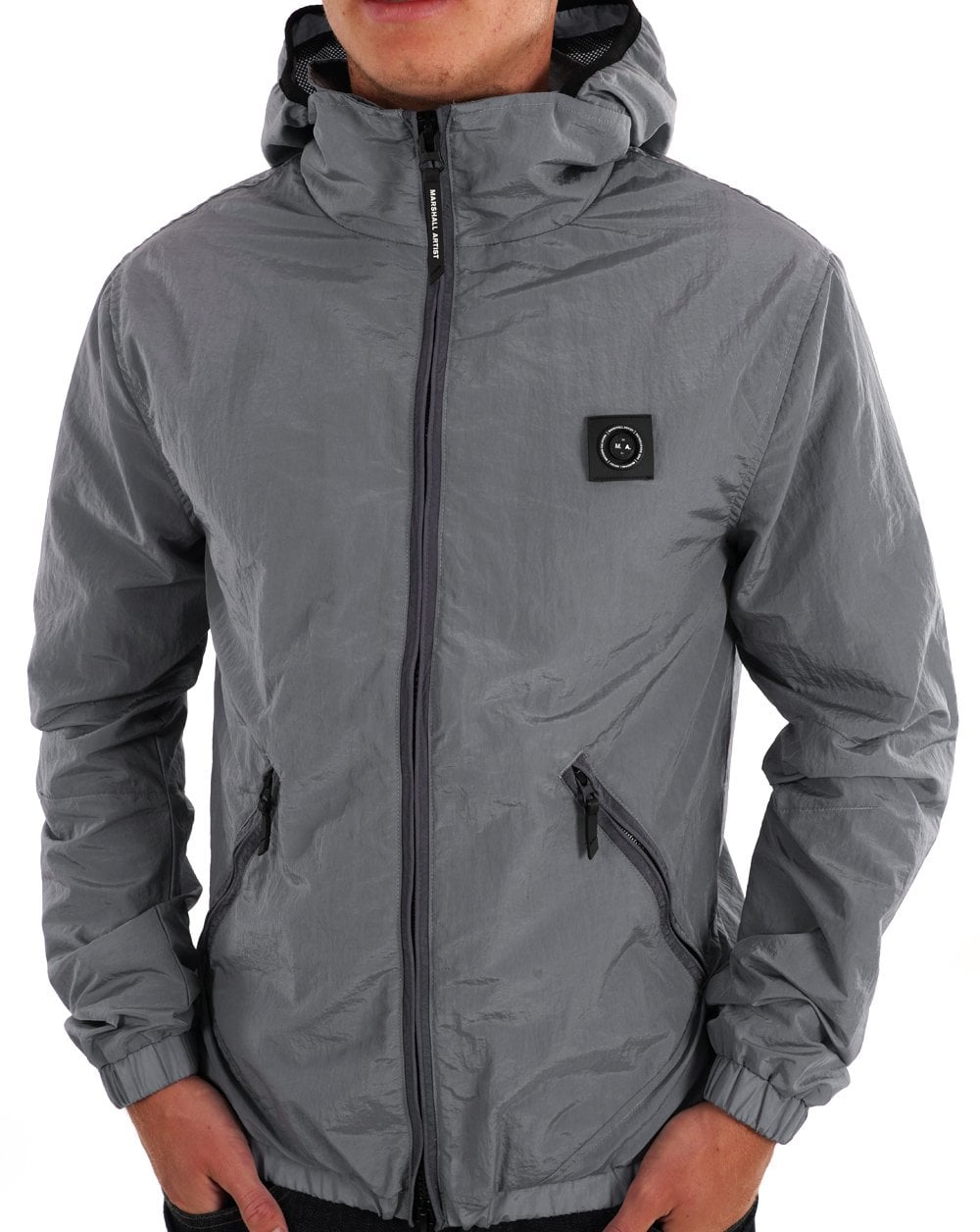 Marshall Artist Jacke Silbergrau