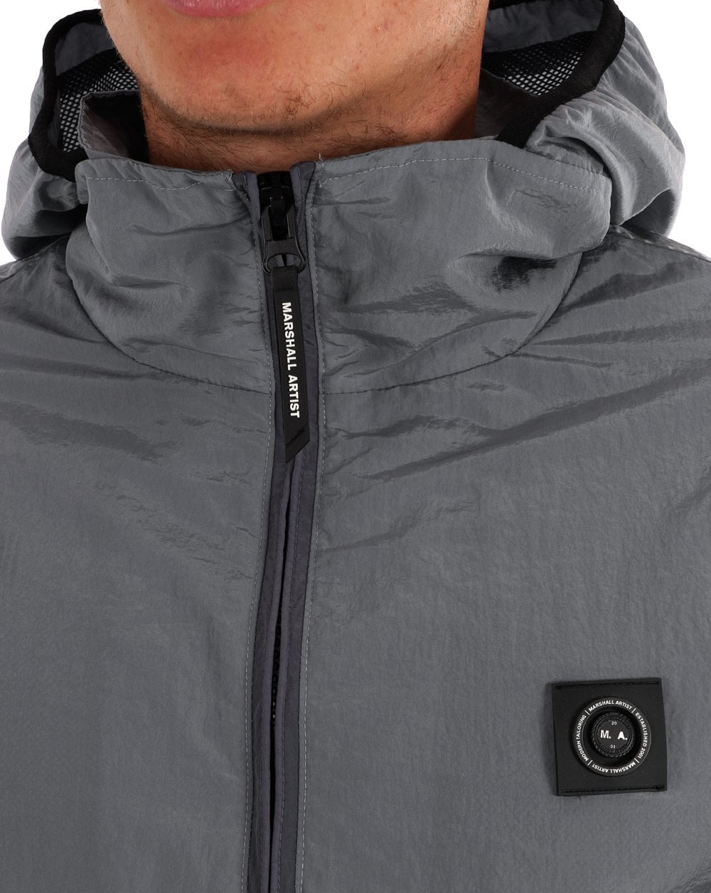 Marshall Artist Jacke Silbergrau