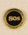 80s Casual Classics Elite Pin Badge Black/gold