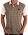 Trojan Houndstooth Panel Polo Ecru