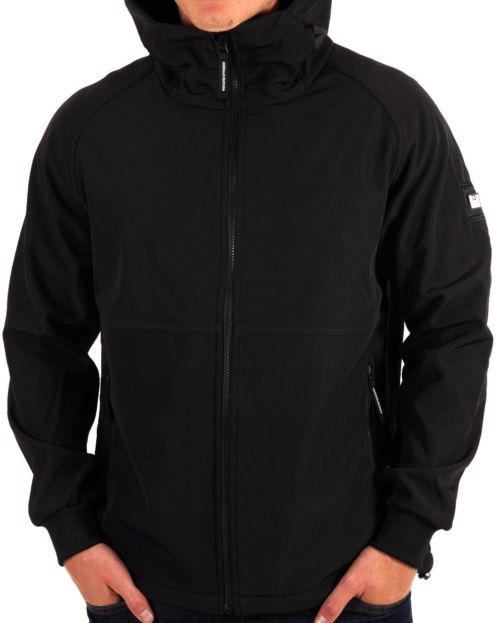 Weekend Offender Softshelljacke Schwarz