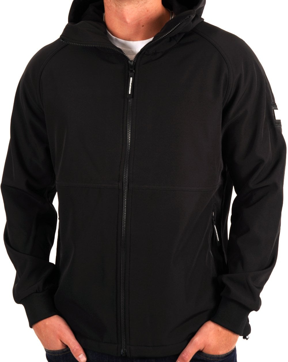 Weekend Offender Softshelljacke Schwarz