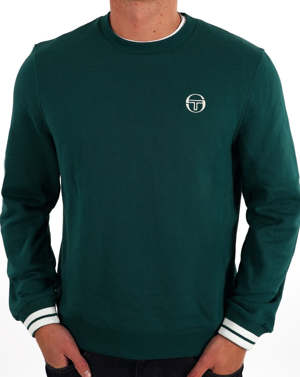 Sergio Tacchini Logo Sweat Grün