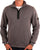 Barbour International Outline Funnel Neck Sweatshirt Plum Grey