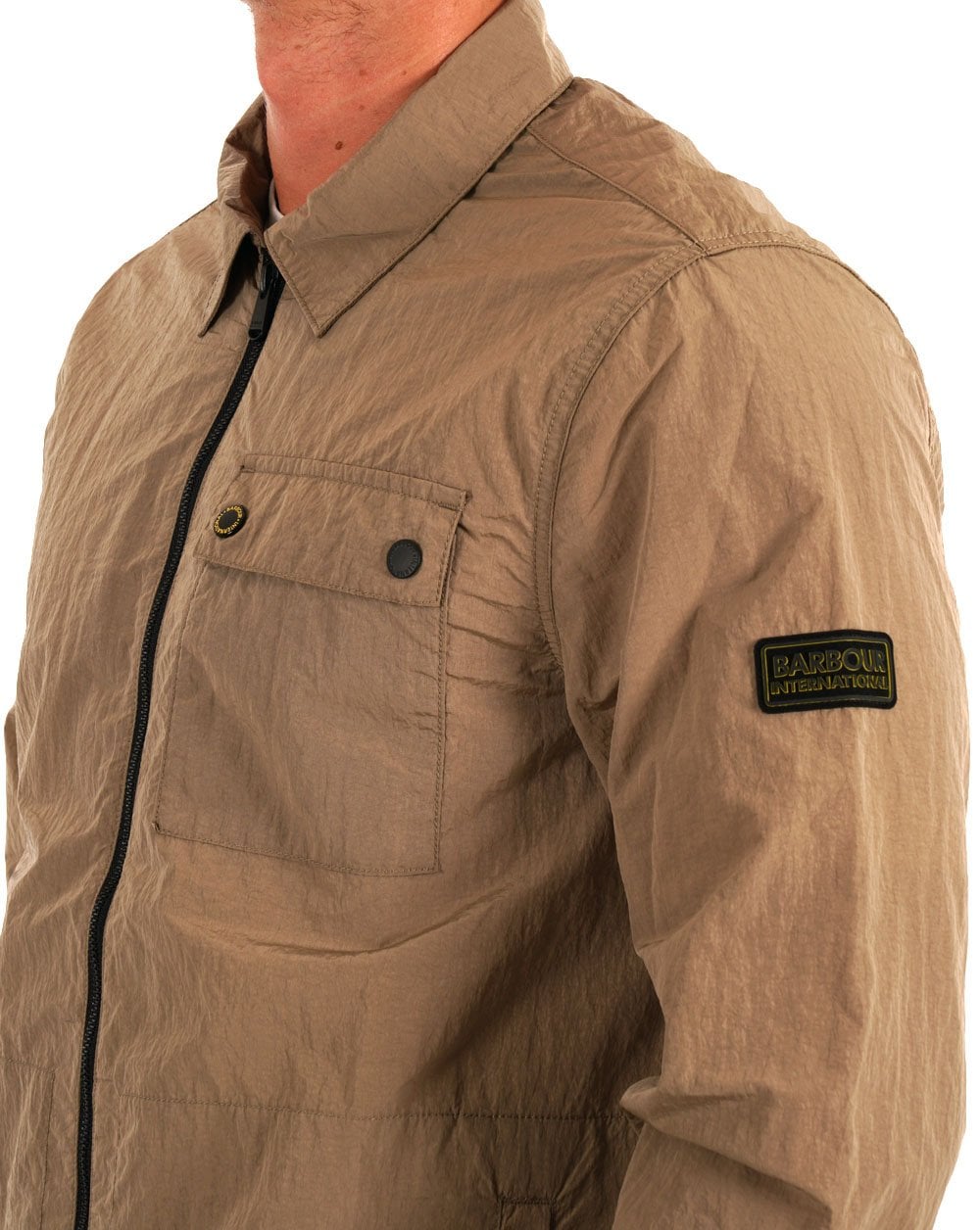 Barbour International Inline-Überhemd Timberwolf