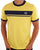 Sergio Tacchini Masters T Shirt Yellow/Navy
