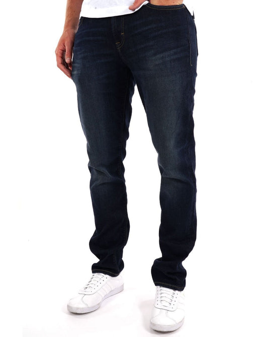 Mish Mash Tapered Flex Jeans Dunkelblau