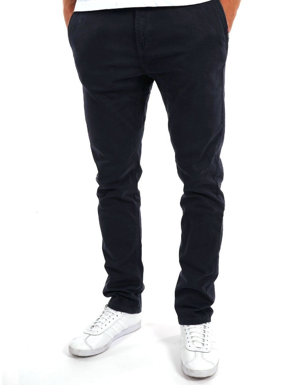 80er Casual Classics Eddie Chinos Marineblau