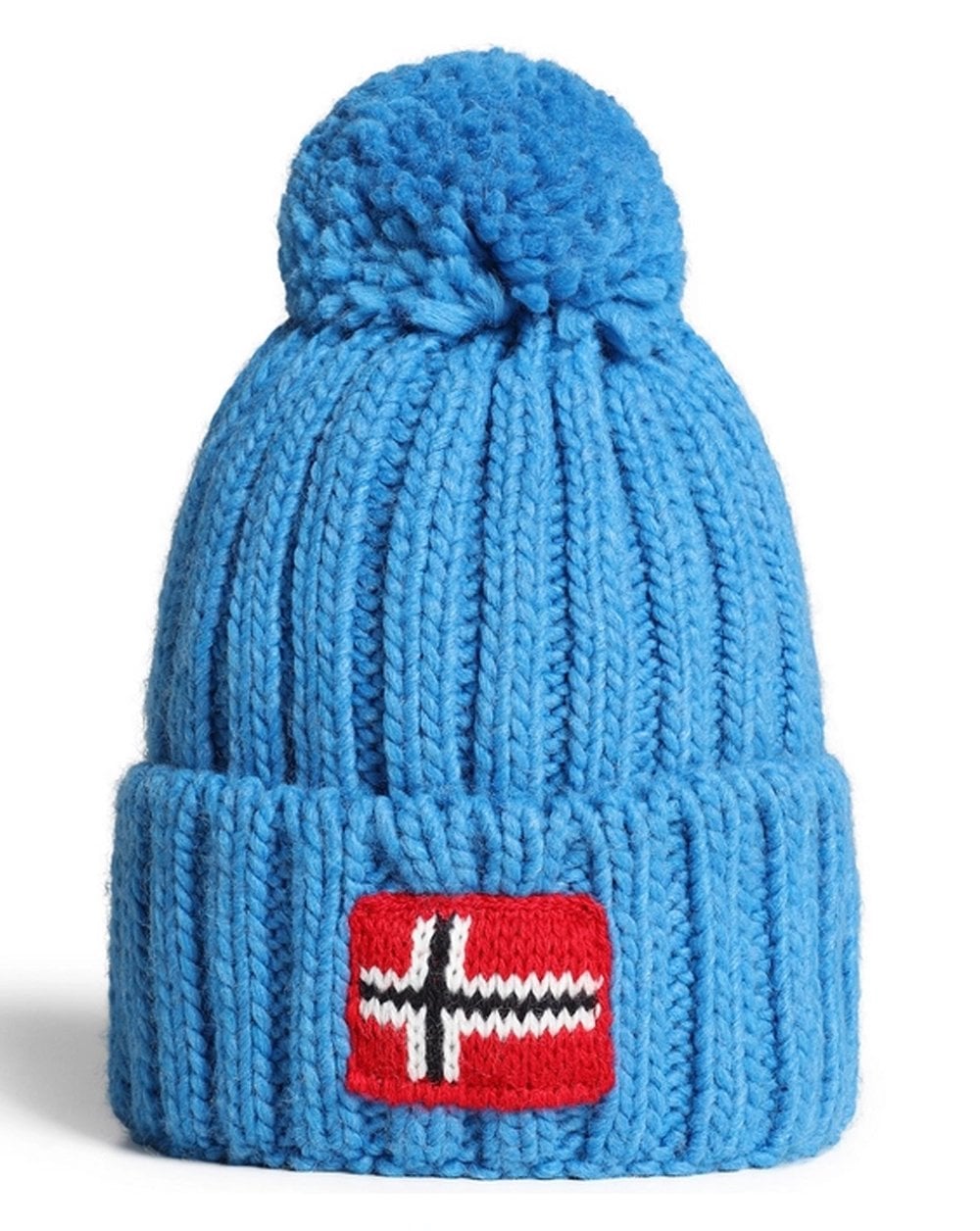 Napapijri Semiury Bobble Hat Blue Sapphire