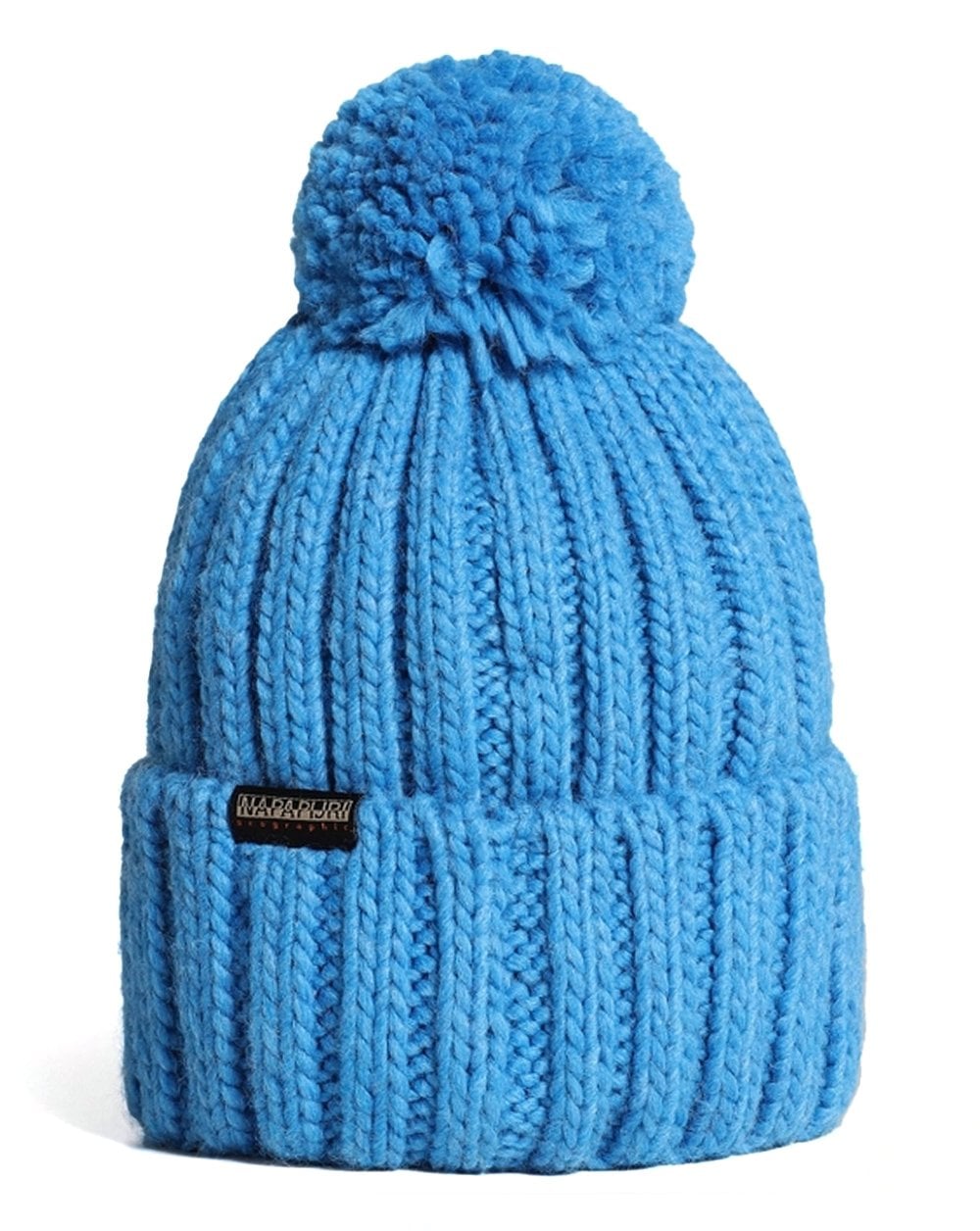 Napapijri Semiury Bommelmütze Blauer Saphir