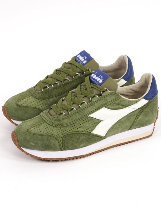 Diadora Diadora Equipe Wildleder SW Heritage Trainer Iguana Green