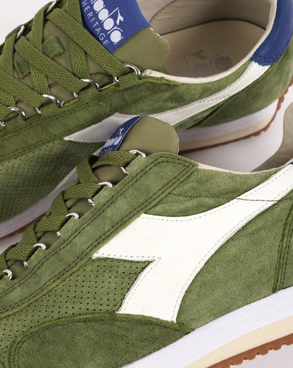 Diadora Equipe Wildleder SW Heritage Trainer Iguana Green