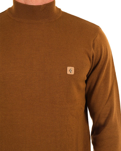 Gabicci Vintage Duke Rollkragenpullover Walnuss