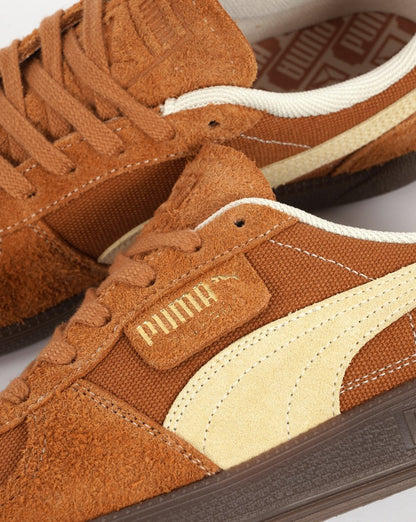 Puma Palermo Vintage Sneaker Karamell Vanille Gummi